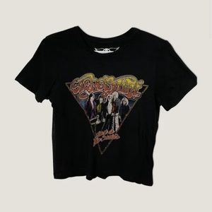 American Eagle Aerosmith Baby Tee